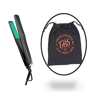 Kit Chapinha Prancha Alisadora Gama Babosa Ceramic Ion 220ºc Bivolt + Brinde Exclusivo