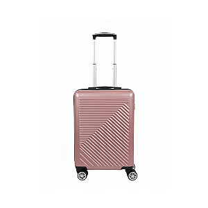 Mala De Viagem De Bordo Pequena 10kg Anac Rodas 360° - Rosa - 33x47x20cm