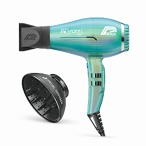 Kit Parlux - Secador Alyon Ion Jade 2250w 220v + Difusor Magic Sense