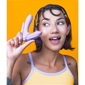 Kit Pantynova - Fit2 Calcinha VibratÓria Roxo + Lubrificante Booster 20g