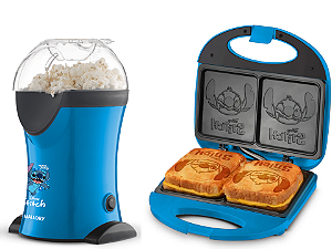Kit Mallory Disney Stitch 110v - Pipoquera ElÉtrica + Sanduicheira ElÉtrica