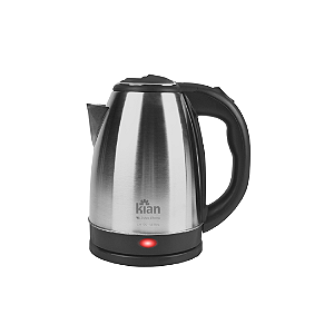 Chaleira Elétrica Kian Ch-100 1,8l Inox Jarra Portátil Base Removível 1000w 110v