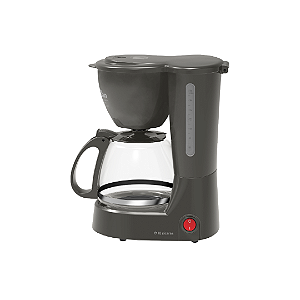 Cafeteira Elétrica Kian Cf-102 18 Xícaras Cinza 650w Com Jarra De Vidro Temperado 127v