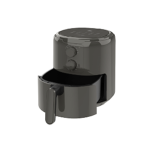 Air Fryer Kian Af-107 4,2l Cinza 1350w Fritadeira Elétrica Sem Óleo 220v