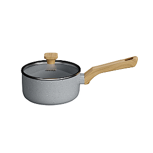 Panela Mimo Style Pratic Cook 16cm Grafite Com Tampa Para Indução