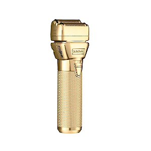 Máquina Shaver Profissional Fx79fsgdbr Babylisspro Fxone Gold Sem Fio Lâmina Dupla 10.000 Rpm Bivolt