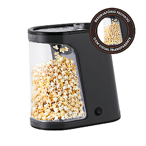 Pipoqueira Elétrica Mallory Gourmet 1200w Preto - 127v