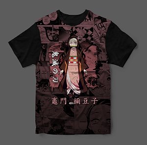 Camiseta 3D - Demon Slayer - Nezuco