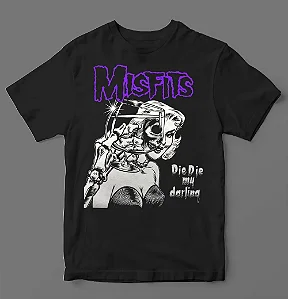 Camiseta - Misfits - Die Die My Darling