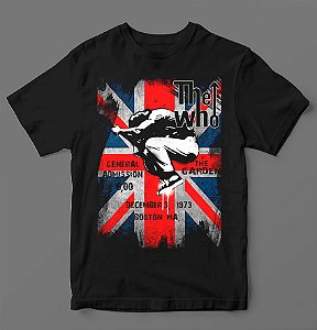Camiseta - The Who - Bandeira