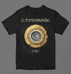 Camiseta - Whitesnake - 1987