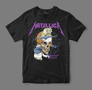 Camiseta Oficial - Metallica - Damaged Justice