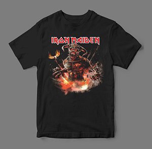 Camiseta Oficial Iron Maiden The Number of the Beast Oficina Rock