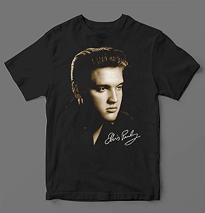 Camiseta - Elvis Presley - Autograph