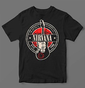 Camiseta - Nirvana - Seattle