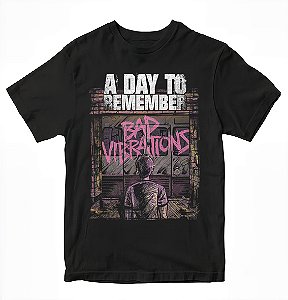 Camiseta - A Day To Remember - Bad Vibrations