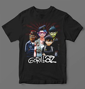 Camiseta - Gorillaz - Band