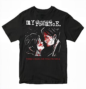 Camiseta - My Chemical Romance - Three Cheers for Sweet Revenge