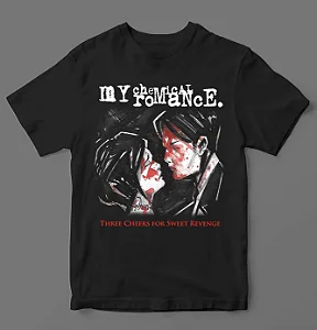 Camiseta - My Chemical Romance - Three Cheers for Sweet Revenge