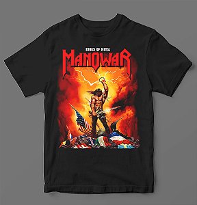 Camiseta - Manowar - Kings of Metal