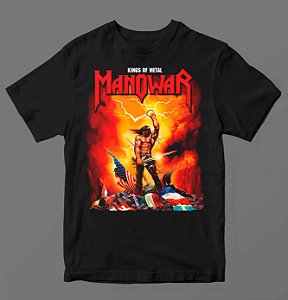 Camiseta - Manowar - Kings of Metal