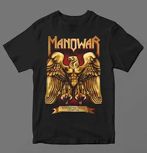 Camiseta - Manowar - Crushing the Enemies of Metal