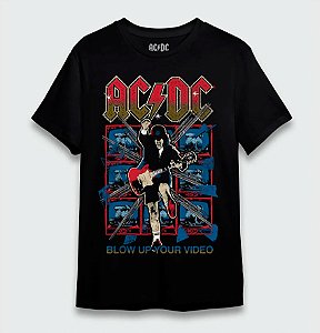 Camiseta Oficial - AC/DC - Blow Up Your Video