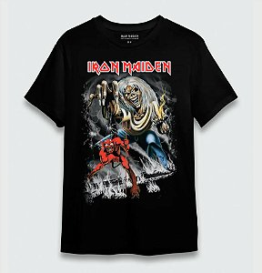 Camiseta Oficial - Iron Maiden - The Number of the Beast