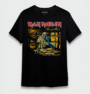 Camiseta Oficial - Iron Maiden - Piece Of Mind