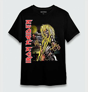 Camiseta Oficial - Iron Maiden - Killers
