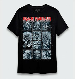 Camiseta Oficial - Iron Maiden - Ten Eddies