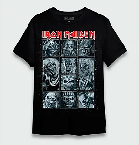 Camiseta Oficial - Iron Maiden - Ten Eddies