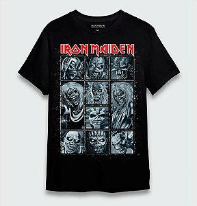 Camiseta Oficial - Iron Maiden - Ten Eddies