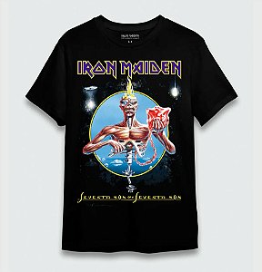 Camiseta Oficial - Iron Maiden - Seventh Son of a Seventh Son