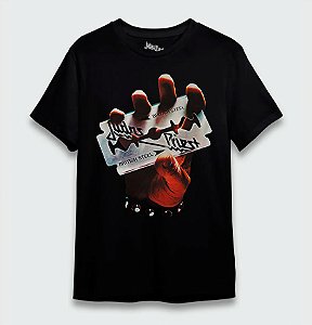 Camiseta Oficial - Judas Priest - British Steel