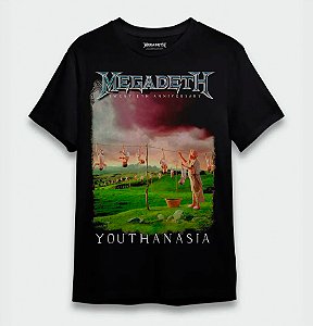 Camiseta Oficial - Megadeth - Youthanasia
