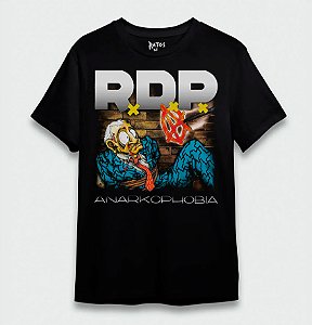 Camiseta Oficial - Ratos do Porão - Anarkophobia