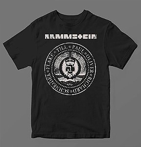 Camiseta - Rammstein - Logo