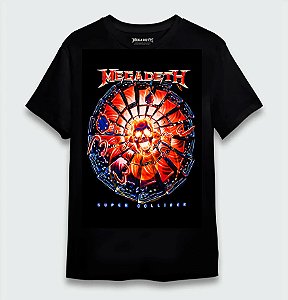 Camiseta Oficial - Megadeth  - Super Collider