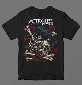 CAMISETA - MOTIONLESS IN WHITE - CROW