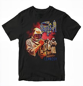 Camiseta Death - Leprosy