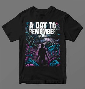 Camiseta - A Day To Remember - HOMESICK