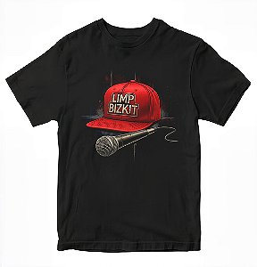 Camiseta Limp Bizkit - Boné