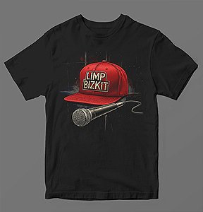 Camiseta Limp Bizkit - Boné