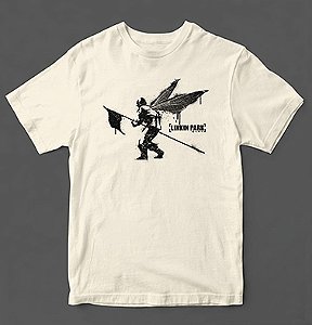 Camiseta Linkin Park - Hybrid Theory - Off White