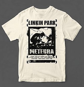 Camiseta Linkin Park - Meteora - Off White