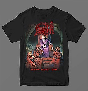 Camiseta Death - Scream Bloody Gore