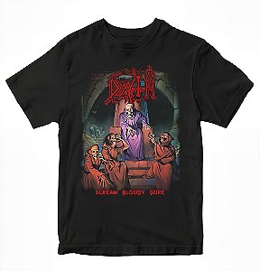 Camiseta Death - Scream Bloody Gore