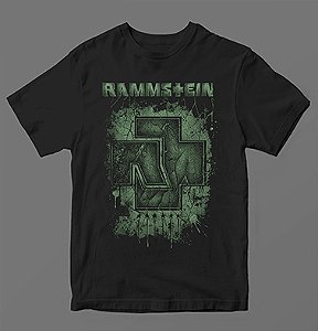 Camiseta Rammstein - Green symbol