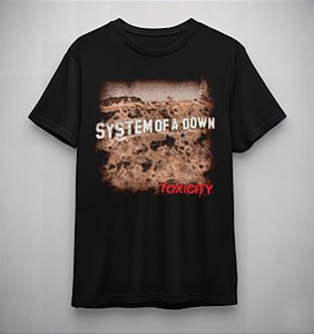 Camiseta Oficial - System Of a Down - Toxicity